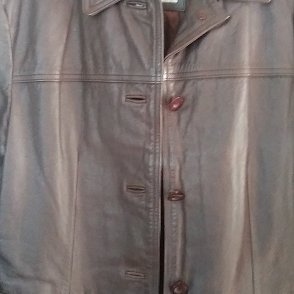Leather jacket
